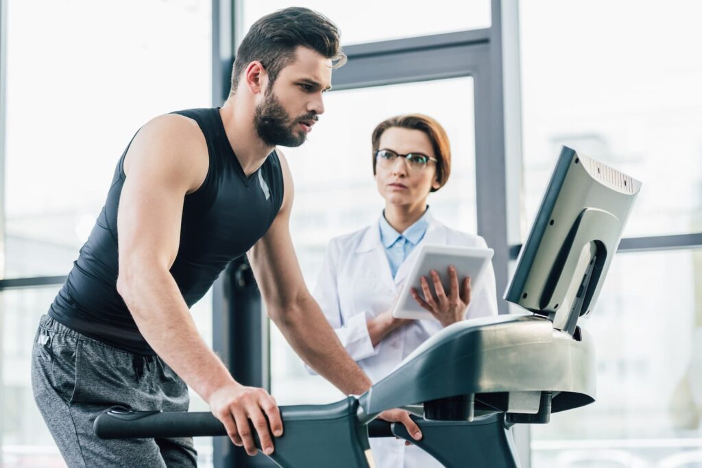 This Father's Day, give your dad a gift like no other 3 handsome sportsman running on treadmill near docto 2022 12 16 18 25 24 utc