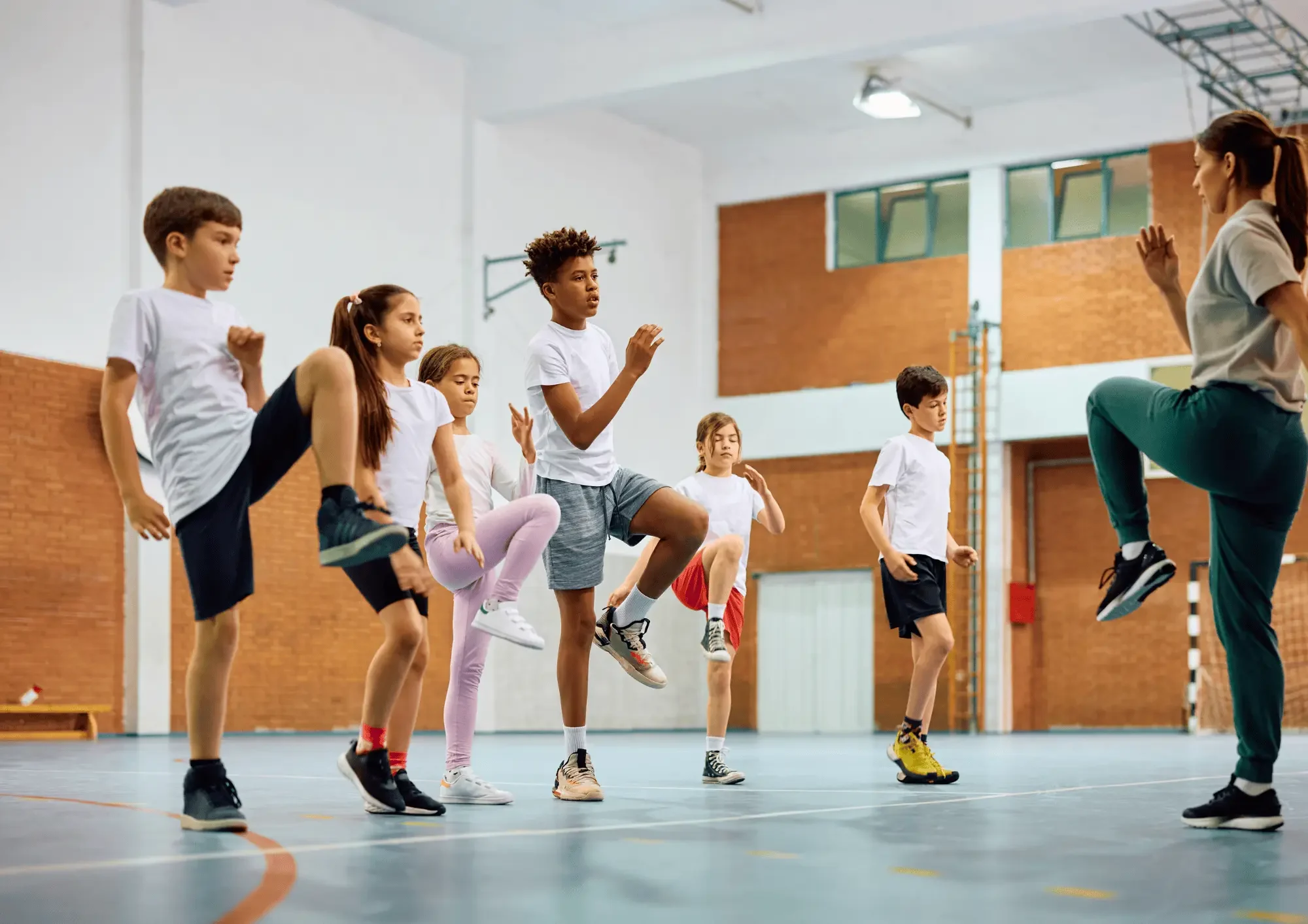 Childrens training session